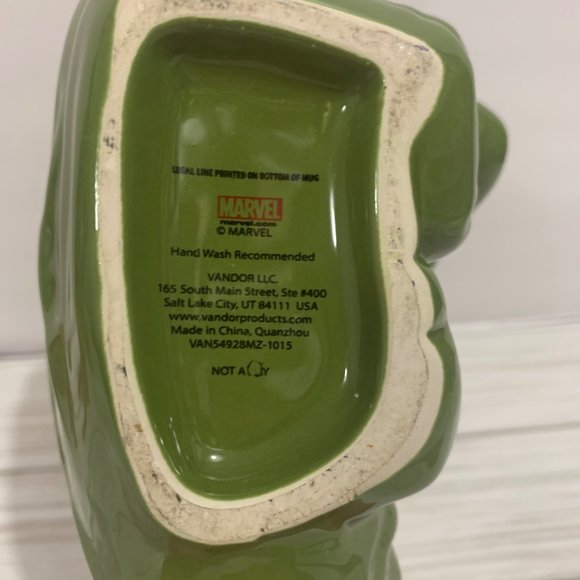 Vandor Marvel Green Hulk Hand Figural Mug /Pen Holder - Picture 7 of 7